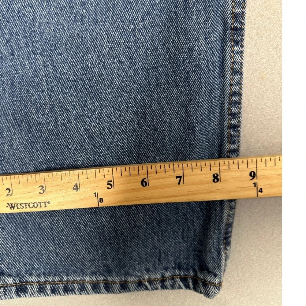 Levis 550 Jeans Mens 36X32 Blue Relaxed Fit Tapered Leg Red Tab 5-Pocket Denim